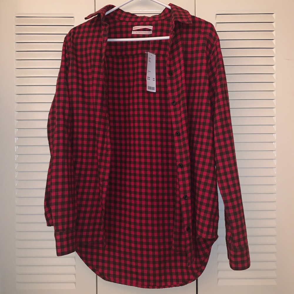 Urban Outfitters Button-Down Flannel Shirt